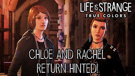 chloe and rachel|All Chloe & Rachel Scenes In Life Is Strange: True Colors.